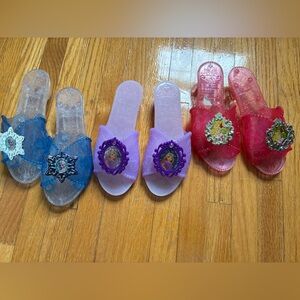 Disney Princess Dress-Up shoes - Blue, Purple, Red